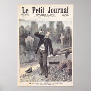 The Suicide of General Georges Ernest Poster