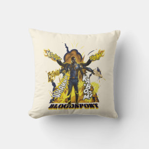 The Suicide Squad Bloodsport Action Graphic Cushion