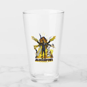 The Suicide Squad Bloodsport Action Graphic Glass