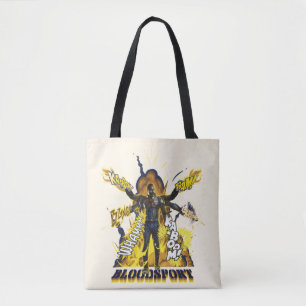 The Suicide Squad Bloodsport Action Graphic Tote Bag