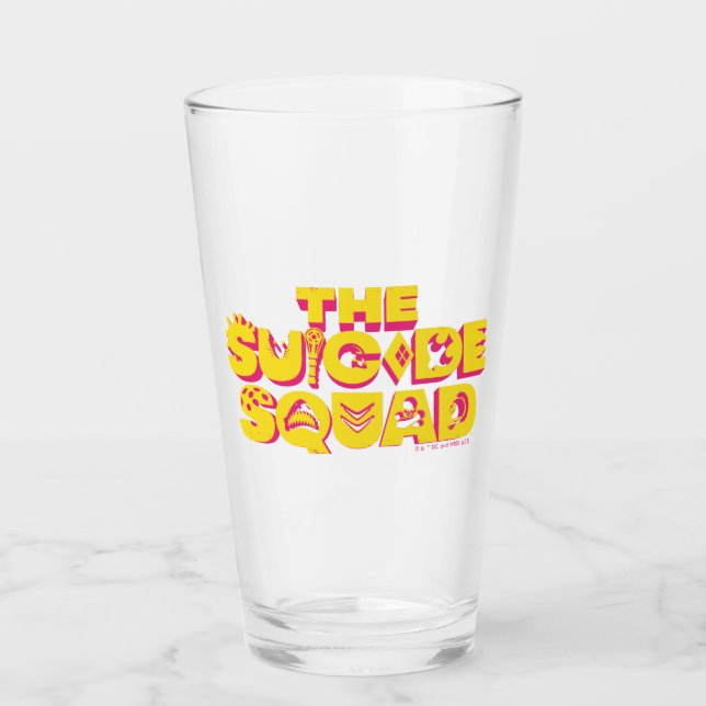 The Suicide Squad | Character Icon Logo Glass (Front)