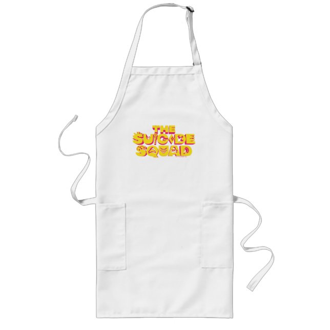 The Suicide Squad | Character Icon Logo Long Apron (Front)