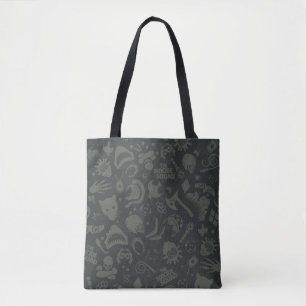 The Suicide Squad   Character Icon Pattern Tote Bag