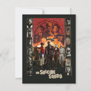 The Suicide Squad Exlposive Character Roster Card