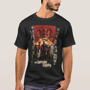 The Suicide Squad   Exlposive Character Roster T-Shirt
