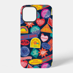 The Suicide Squad Harley Quinn Badge Pattern iPhone 12 Case