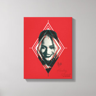 The Suicide Squad | Harley Quinn Diamond Target Canvas Print
