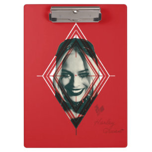 The Suicide Squad Harley Quinn Diamond Target Clipboard