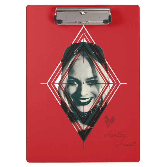 The Suicide Squad | Harley Quinn Diamond Target Clipboard (Front)