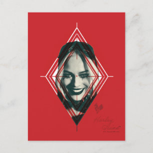 The Suicide Squad Harley Quinn Diamond Target Postcard
