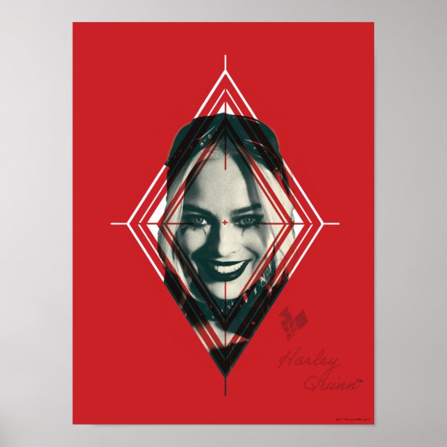 The Suicide Squad | Harley Quinn Diamond Target Poster (Front)