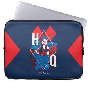 The Suicide Squad Harley Quinn Fern & Diamonds Laptop Sleeve