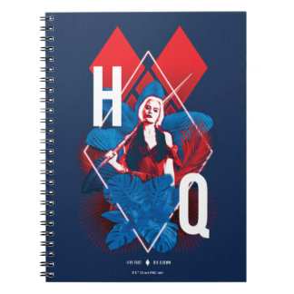 The Suicide Squad | Harley Quinn Fern & Diamonds Notebook