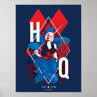 The Suicide Squad | Harley Quinn Fern & Diamonds Poster