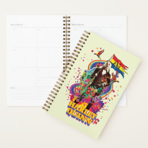 The Suicide Squad   Harley Quinn Flowers & Rainbow Planner