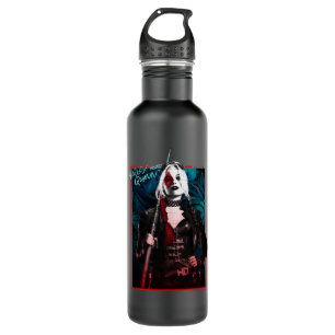 The Suicide Squad   Harley Quinn & Green Ferns 710 Ml Water Bottle