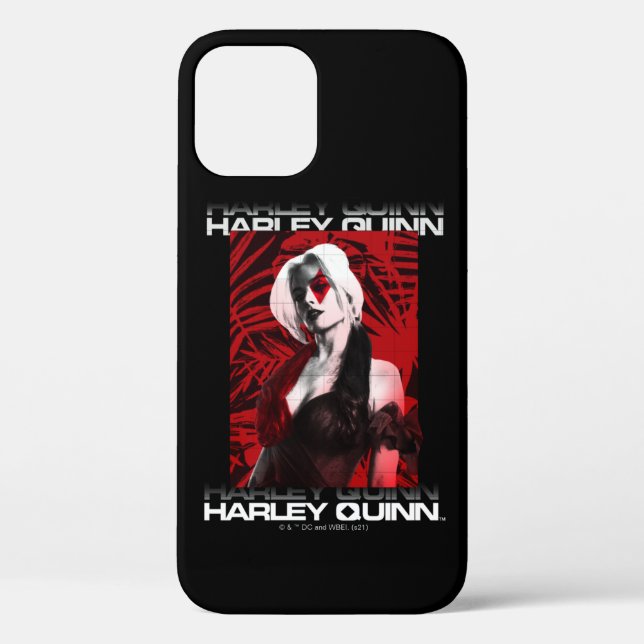 The Suicide Squad | Harley Quinn Red Fern Portrait Case-Mate iPhone Case (Back)