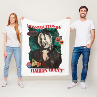 The Suicide Squad | Harley Quinn Winking Fleece Blanket