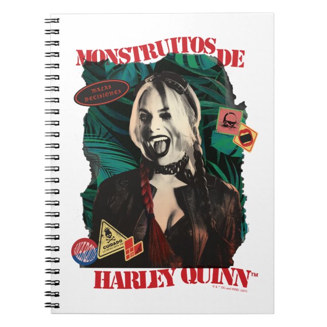 The Suicide Squad | Harley Quinn Winking Notebook (Front)
