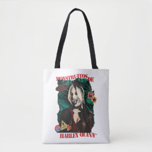 The Suicide Squad Harley Quinn Winking Tote Bag