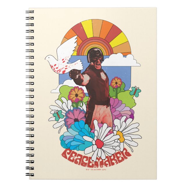 The Suicide Squad | Peacemaker Flowers & Sunshine Notebook (Front)