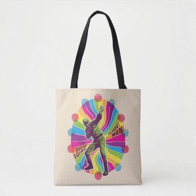 The Suicide Squad | Polka-Dot Man Psychedelic Tote Bag (Front)