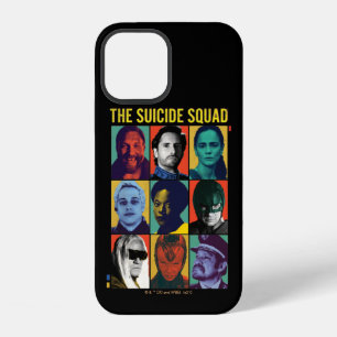 The Suicide Squad Retro Grid With Amanda Waller iPhone 12 Case