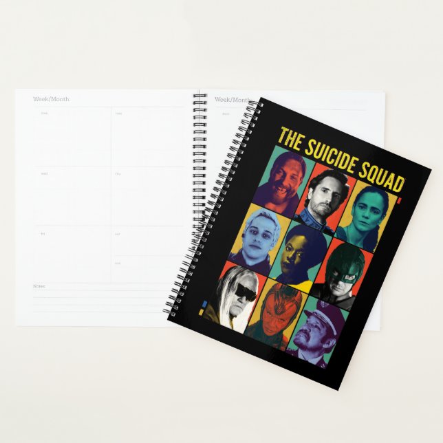 The Suicide Squad | Retro Grid With Amanda Waller Planner (Display)