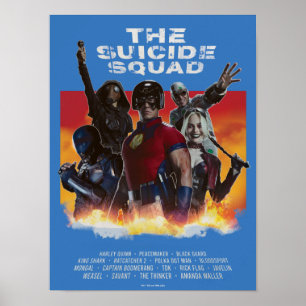 The Suicide Squad   Retro-Style Movie Poster