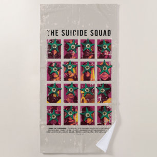 The Suicide Squad   Starro Squad Edition Beach Towel