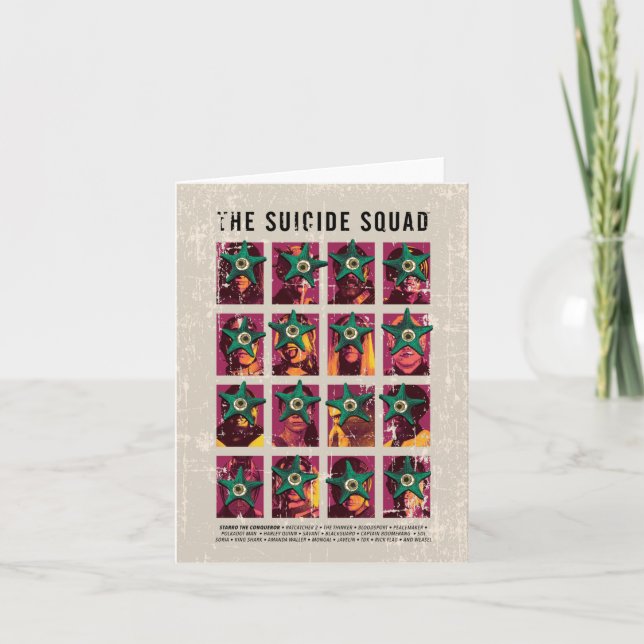 The Suicide Squad | Starro Squad Edition Note Card (Front)