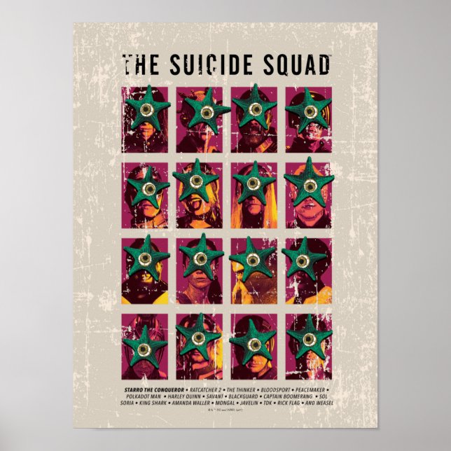 The Suicide Squad | Starro Squad Edition Poster (Front)