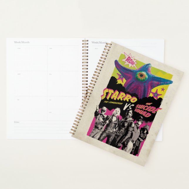 The Suicide Squad | Starro Vs The Suicide Squad Planner (Display)