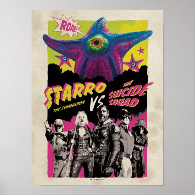 The Suicide Squad | Starro Vs The Suicide Squad Poster (Front)