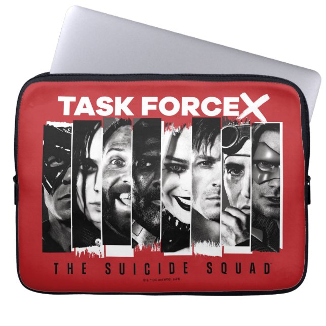 The Suicide Squad | Task Force X Laptop Sleeve (Front)