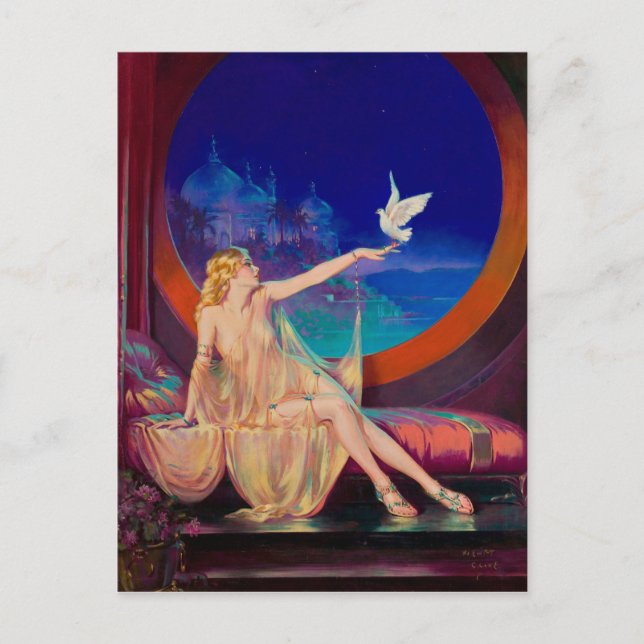 The Sultana by Henry Clive Postcard (Front)