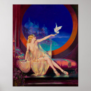 The Sultana by Henry Clive Poster