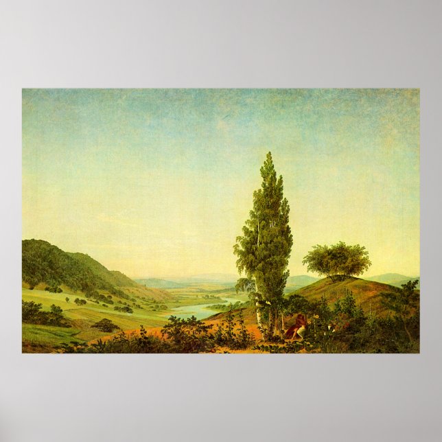 The Summer, Caspar David Friedrich, Poster (Front)