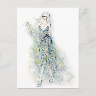 The Summer Dress Postcard