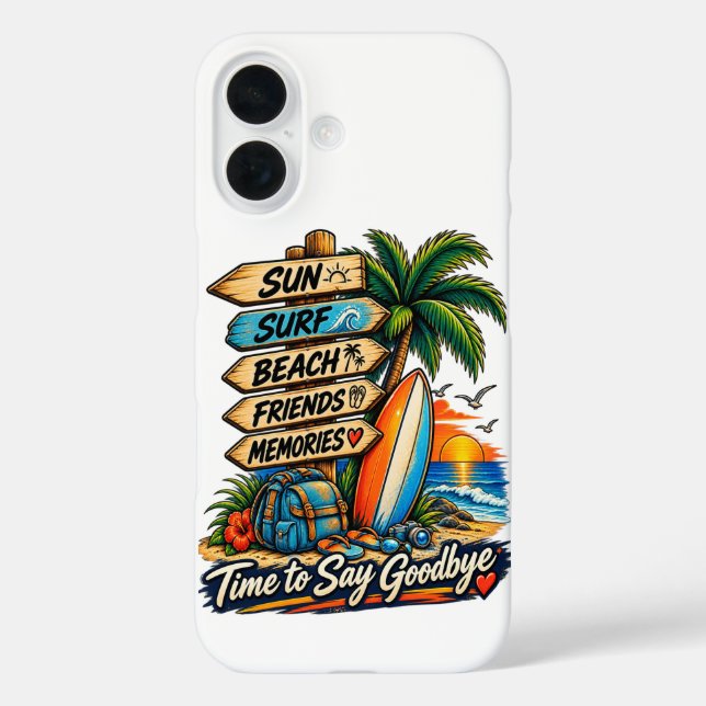The Summer Goodbye Case-Mate iPhone Case (Back)