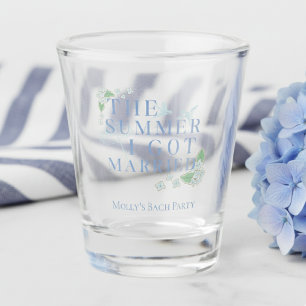 The Summer I Got Married - Coastal Bachelorette Shot Glass