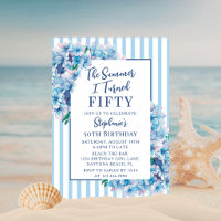 The Summer I Turned Any Age Coastal Beach Birthday