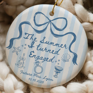 The Summer I Turned Engaged Ornament