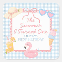 The Summer I Turned One Beach First Birthday