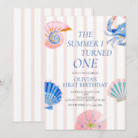 The Summer I Turned One Coastal first birthday