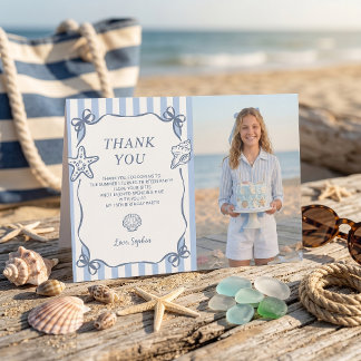 The Summer I Turned Pretty Birthday Thank You Card