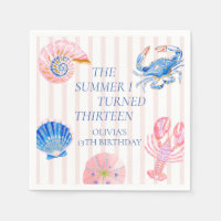 The Summer I Turned Thirteen Coastal 13th Birthday