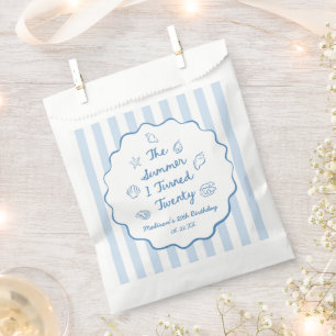 The Summer I Turned Twenty 20th Birthday Party Favour Bags