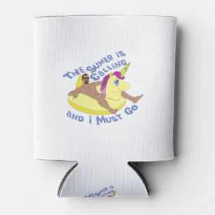 The Summer Is Calling and I Must Go Can Cooler