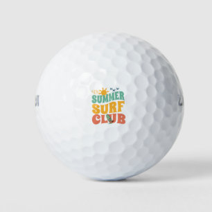 The Summer Surf Club-Beach-Summer-Surf-Funny Golf Balls